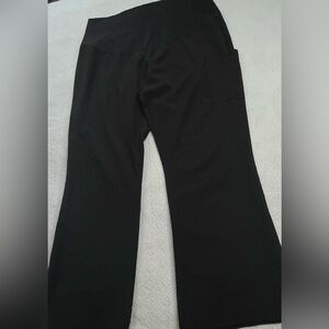 Med Couture Black Maternity Scrub Pants 
Side Pocket  Size Large ~ Healthcare